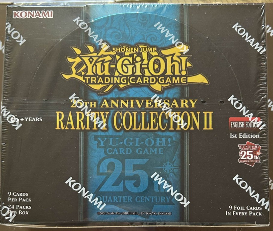 YuGiOh! TCG 25 Aniversario Colección Rareza 2 II Booster Box 1ª Edición Inglés