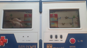 Nintendo Game & Watch Multi Screen Rain Shower (LP-57) - CIB