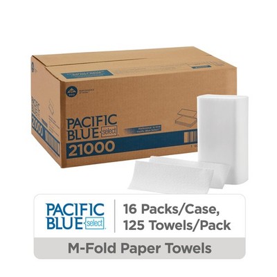 Pacific Blue Select  Multifold Premium 2-Ply C-Fold Paper Towels by GP PRO
