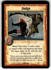 2001 Warlord: Saga of the Storm Base Set Card 283/295 UC Dodge