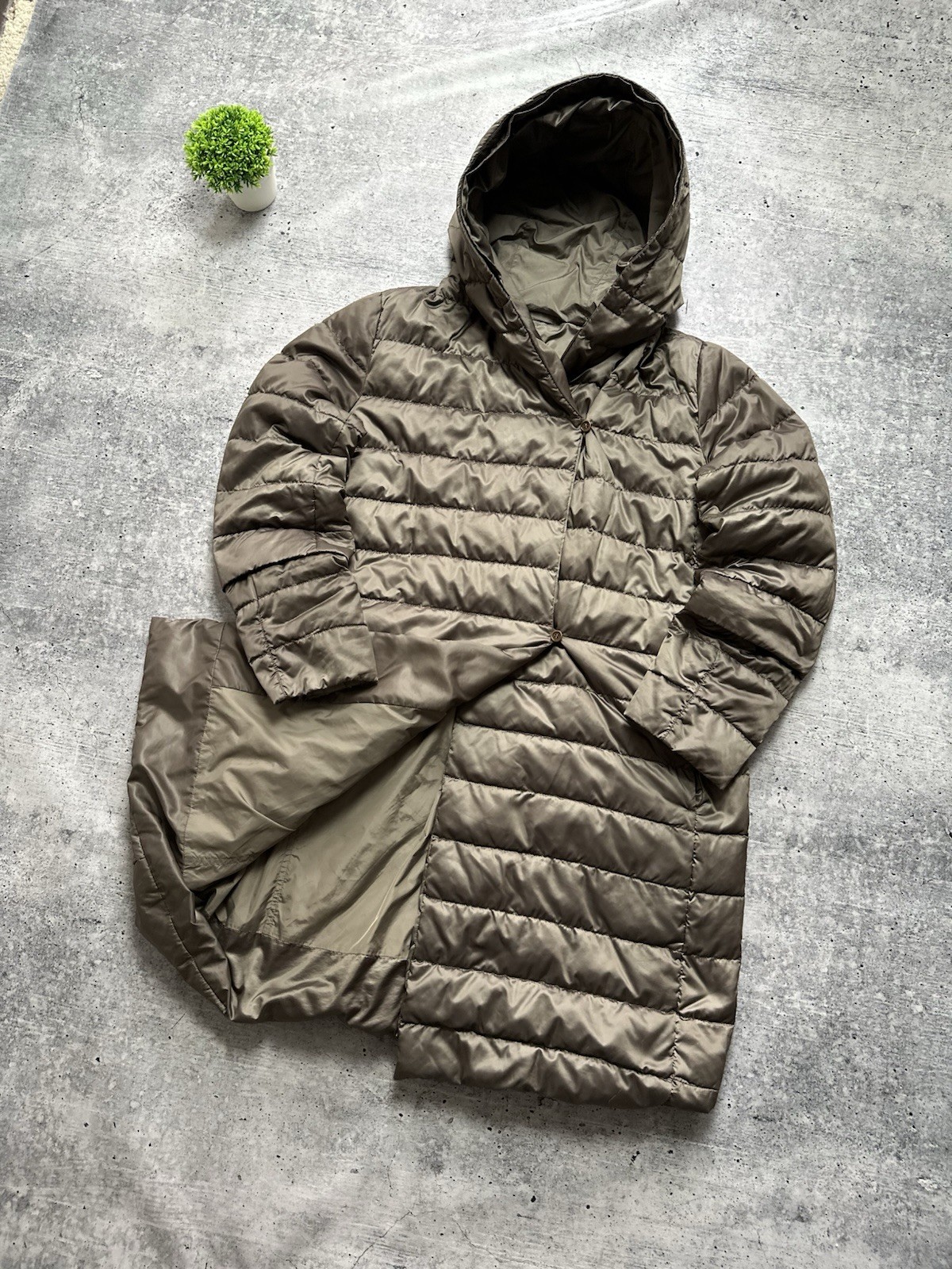 Max Mara Reversible Down Puffer Jacket Luxury Cla… - image 3