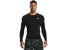 Under Armour Mens HeatGear Long Sleeve Baselayer - Superior Sweat Wicking