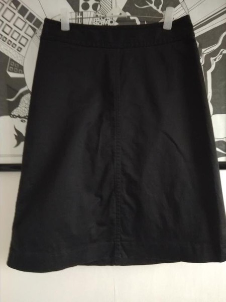 Women Banana Republic Skirt Black Spandex 38 / M /