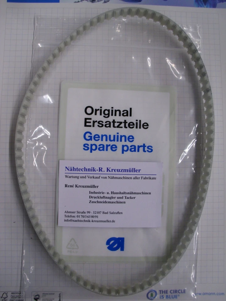 Dürkopp Adler 169 269 Zahnriemen 0169002130 1692130 adler Nähmaschine riemen