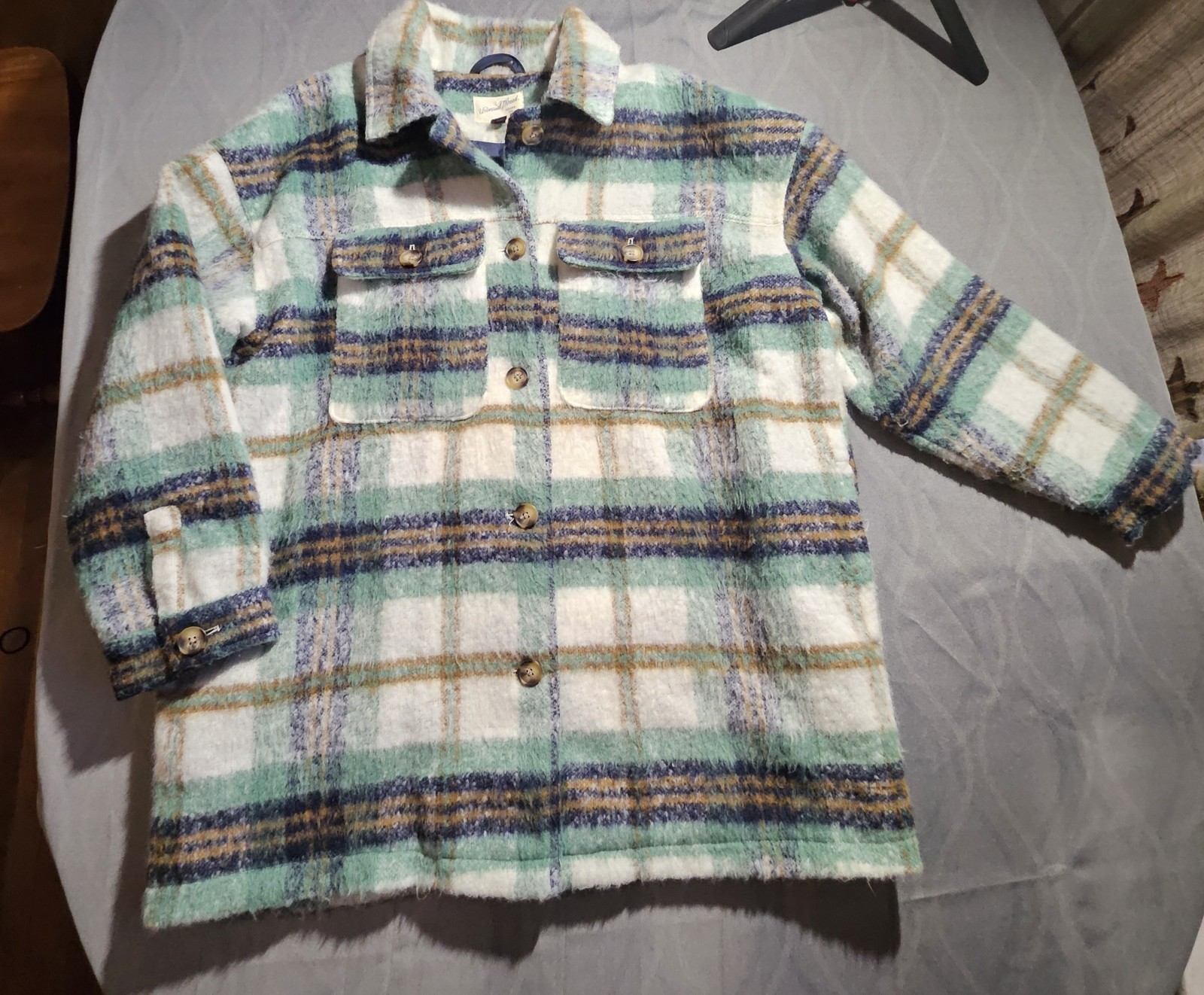 🧥 Universal Thread Plaid Wool Blend Shacket Jack… - image 10