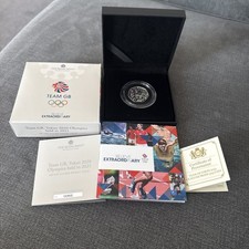 Team GB, Tokyo 2020-21 olympics, 50p silver proof 62/5500 limited edition. 