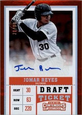 2017 Contenders Draft Prospect Ticket Autographs Draft #8 Jomar Reyes Auto/99 BB