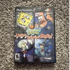 THQ SpongeBob SquarePants Lights Camera Pants Sony PlayStation 2 Action Multipl…