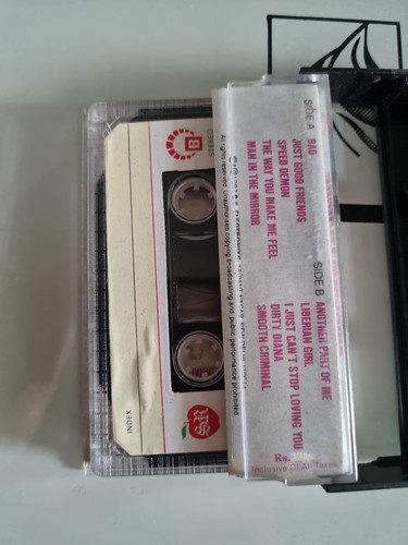 Michael Jackson Bad Cassette India Rare - Picture 3 of 4