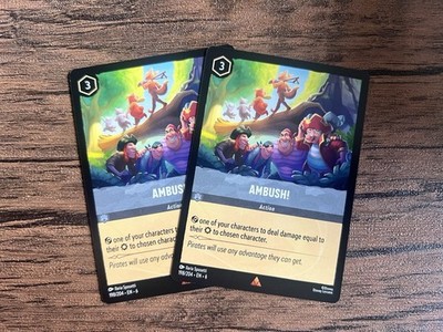 2x Hinterhalt! (198/204) [Azurite Sea] Near Mint