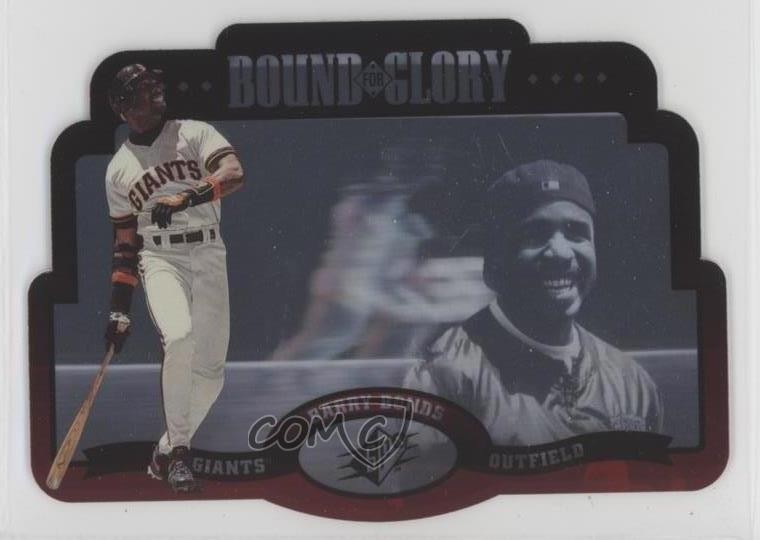 1996 SPx Bound for Glory Barry Bonds #3