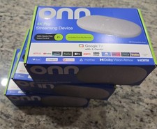 2026 model Onn. 4K Pro Streaming Device Google TV 32GB Dolby Vision Atmos NEW