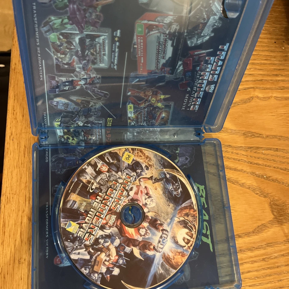 Transformers: The Animated Movie Blu-ray (N/A) Leonard Nimoy - Image 3 of 3