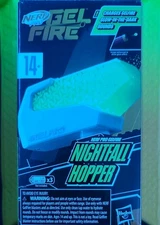 Hasbro | Nerf Pro GelFire | Nightfall Hopper Attactchment & 5000 Glow Rounds
