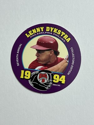 1994 King B Discs #15 Lenny Dykstra Collectors Edition