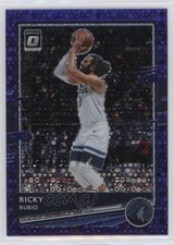 2020-21 Panini Donruss Optic Fast Break Purple Prizm 21/95 Ricky Rubio #138 06vc