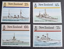 NEW ZEALAND 1985 - UHM - NAVEL HISTORY - COMPLETE SET