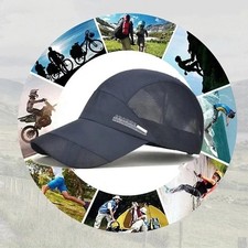 Summer Quick-Dry Visor Cap   Breathable Mesh Sports Hat Outdoor Baseball Sun Cap