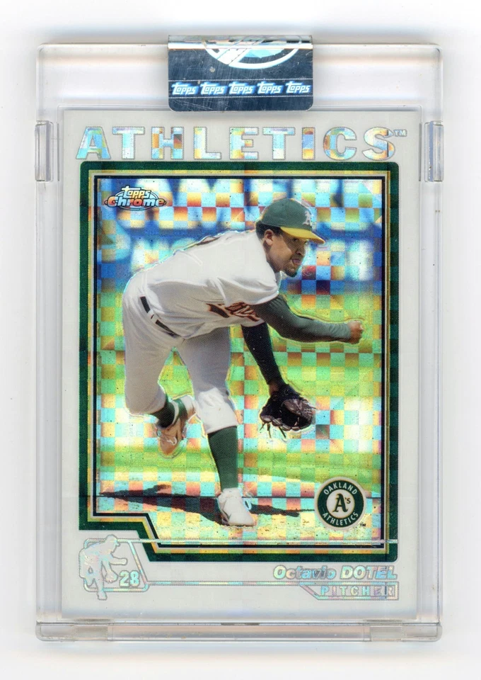 Octavio Dotel 2024 Topps Cromo Comercializado X-Fractor 7/20 RARO *Sin Circular* Foto 2 de 3