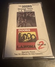 The Doors - Strange Days/L.A Woman Cassette - 1983 Elektra
