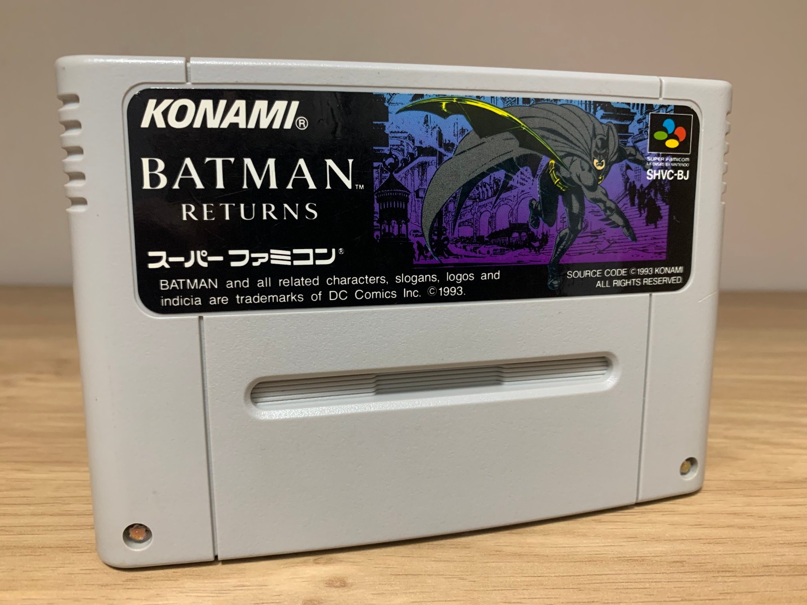 *** BATMAN RETURNS NINTENDO SUPER FAMICOM SFC JAPAN ***