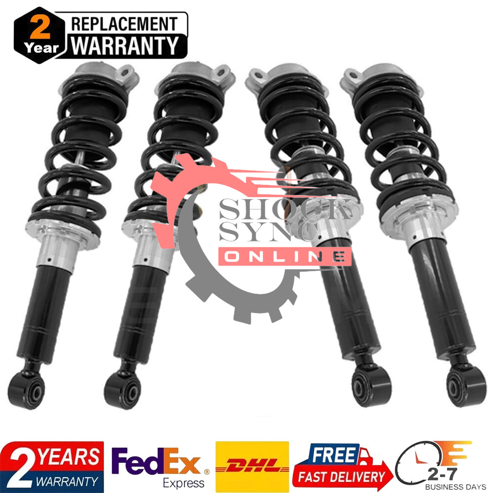 4Pcs Front Rear Shock Struts Fit Ferrari 458 Italia Spider Speciale Magnetic 10-
