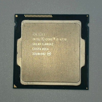 Intel Core i7-4770 3.40GHz Quad-Core CPU SR149 LGA1150 8MB L3 Cache