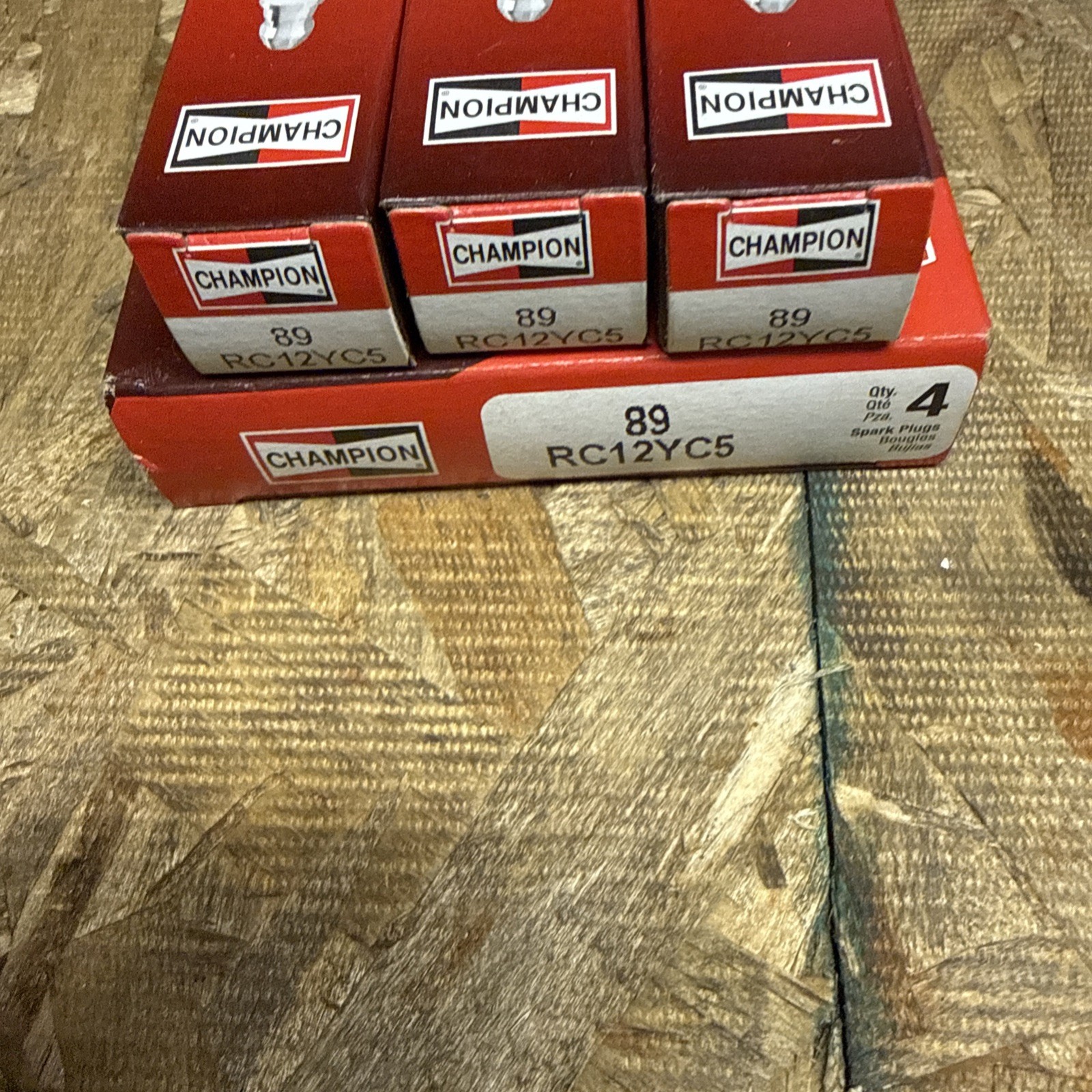 QTY 7 Champion Copper Plus Spark Plug 89 RC12YC5 for 2017 Mitsubishi Lancer