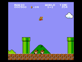 Original Nintendo NES System w/ Super Mario Bros Polished 72 Pin Yellow DISCOUNT