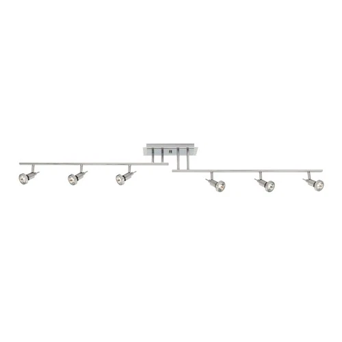 Access Lighting 52043 Steel Viper 6-Light Pendant - Picture 1 of 2