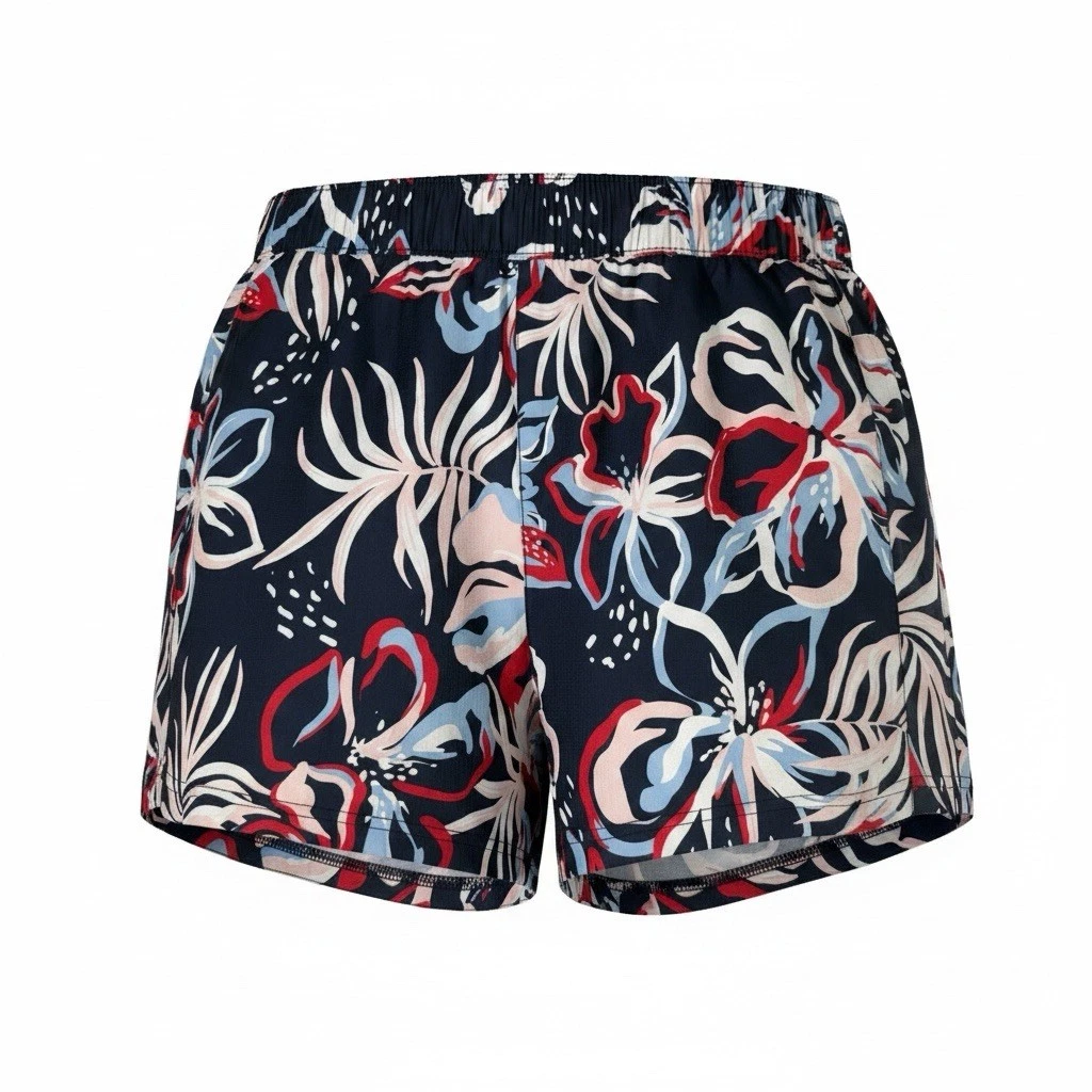 Columbia Women PFG Tamiami Shorts Pull-On Size XL Floral Fishing Outdoors