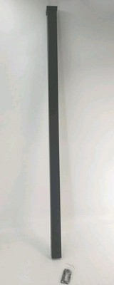 Fascia Post 2'' X 2'' -52'' Brackets Sold Separately 30101 Black Negro Clnch {D4}