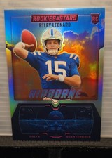 2025 Panini Rookies & Stars - Airborne Riley Leonard #27 Silver (RC)