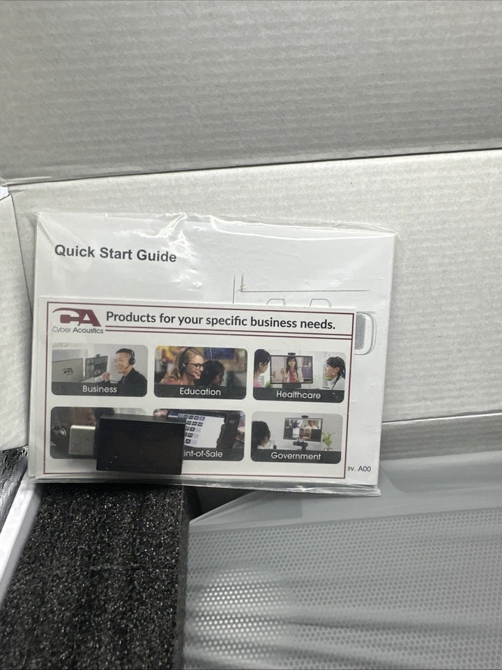 Barra de Altavoces Cyber Acoustics Bluetooth USB CA-2890BT Foto 3 de 4