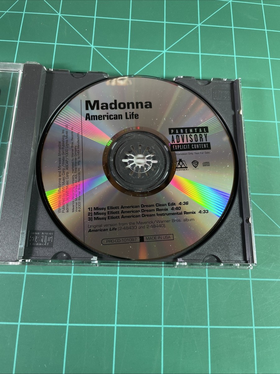 【Elliot】【MADONNA】CDアルバム６枚 Madonna - American Life (Missy Elliott American Dream Remixes