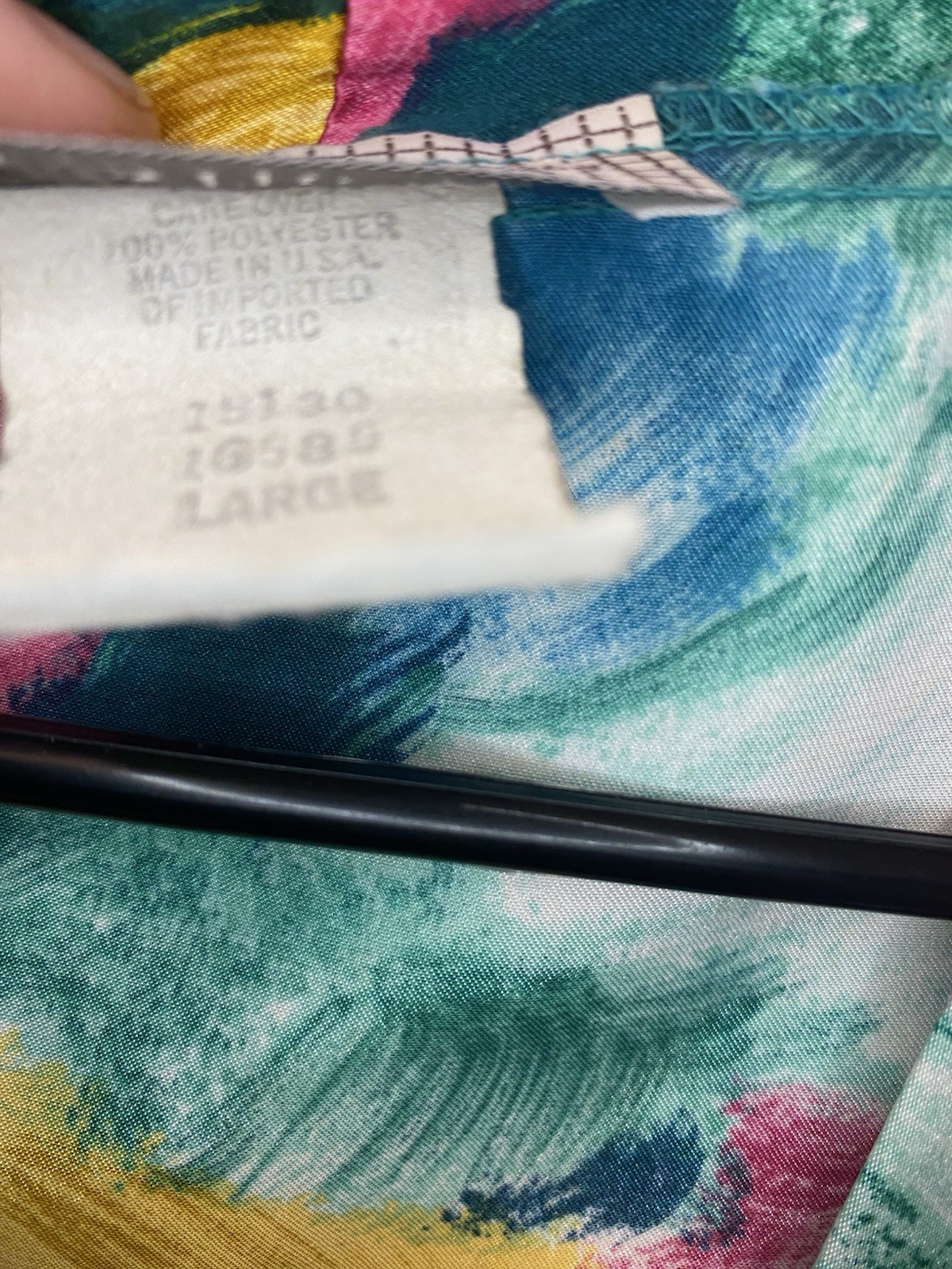 Vintage BG Street Floral Robe Size Large