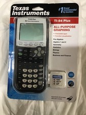 Texas Instruments TI-84 Plus Graphing Calculator, Black - Brand New - 3331719212