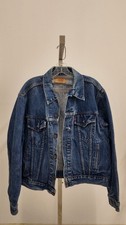 Vintage 80s/90s Levi’s 70506 0217 Denim Trucker Jacket - Made in USA (48)