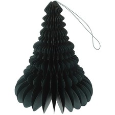Paper Tree Christmas Party Decor Tabletop Statue Honeycomb Xmas Model