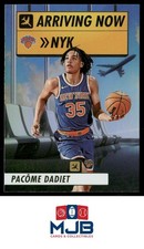 2024-25 Hoops Pacome Dadiet Arriving Now Holo Rookie #15