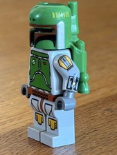 Star Wars Mini-figure boba fett cloud city  minifig machine printed custom