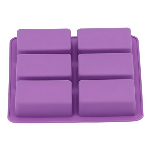 6-Grid Originality Pattern Mold Silicone Hand Made Soap Cake Mold for HomeBakery - Picture 7 of 18