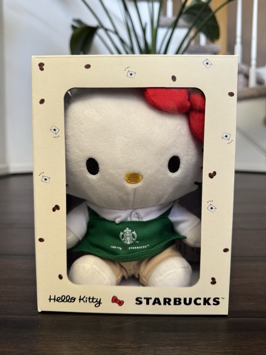 Starbucks Hello Kitty Boxed Plush 2025 - BRAND NEW SHIPS SAME DAY