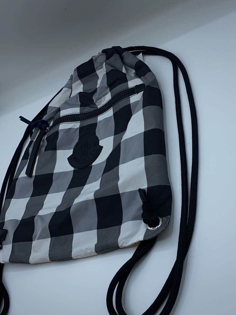 MONCLER Backpack Nylon GRY Check F29545A70010 thumbnail 2