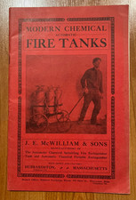 1904 catalog Fire Tanks & Extinguishes