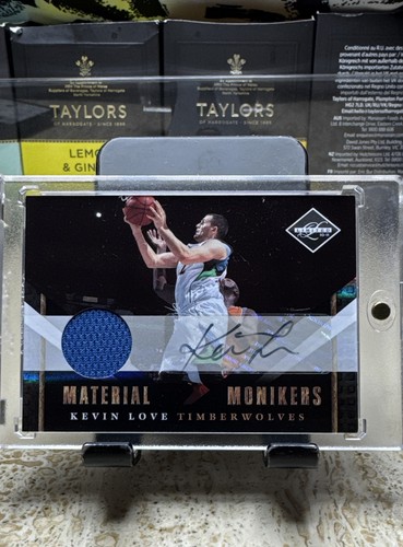 2010-11 Panini Limited - Material Monikers Kevin Love 33/99 Patch Auto