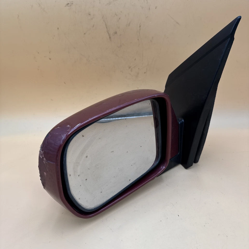 Espejo retrovisor de puerta lateral izquierdo para conductor Dodge Grand Caravan 11-20 rojo PRM OEM Foto 3 de 4