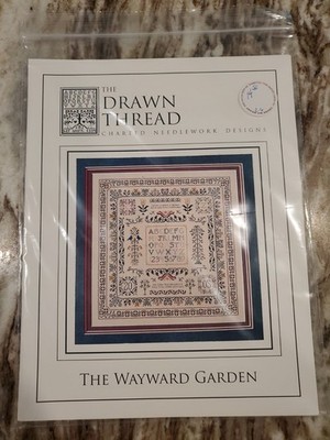 The Drawn Thread Cross Stitch Chart - The Wayward Garden