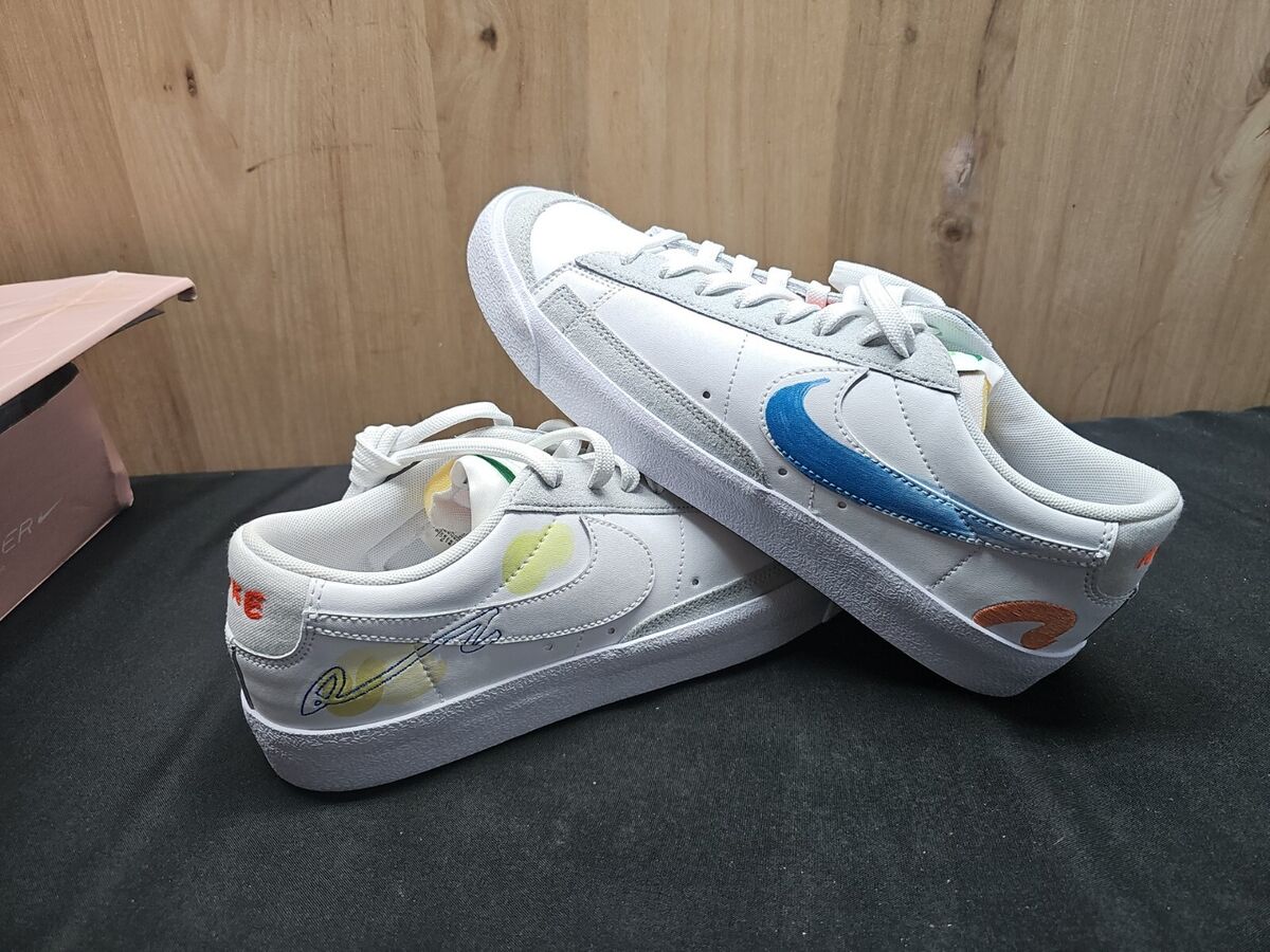 Nike Flyleather Blazer Low 77 Mayumi Yamase Shoes DM0882 100 Nike Flyleather Blazer Low 77 Mayumi Yamase Shoes DM0882 100
