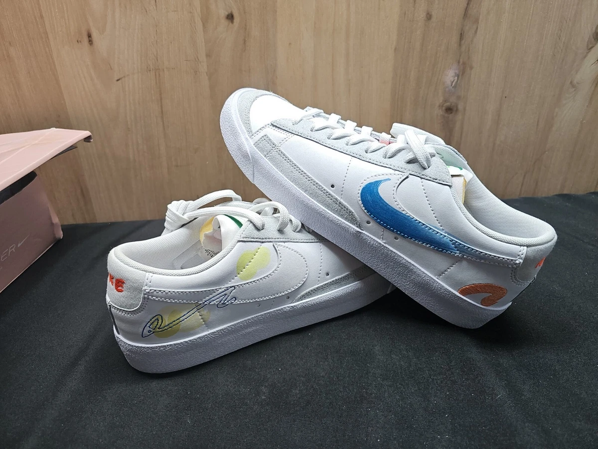 Nike Flyleather Blazer Low 77 Mayumi Yamase Shoes DM0882 100 Mens 9.5 Women 11.5